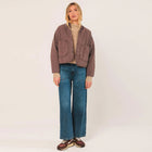 Light Cotton Jacket tabaco INDI&COLD