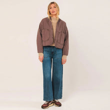 Light Cotton Jacket tabaco INDI&COLD