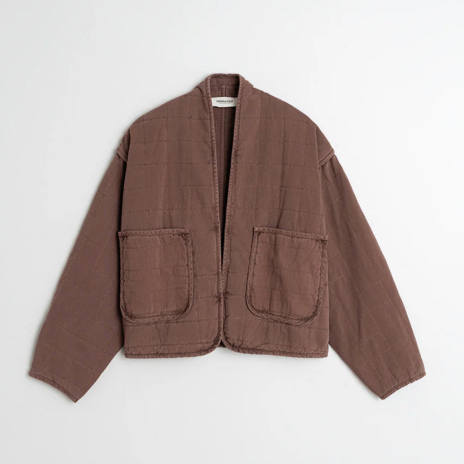 Light Cotton Jacket tabaco INDI&COLD