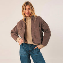 Light Cotton Jacket tabaco INDI&COLD