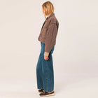 Light Cotton Jacket tabaco INDI&COLD