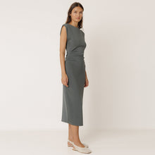 Midi Dress antracita INDI&COLD