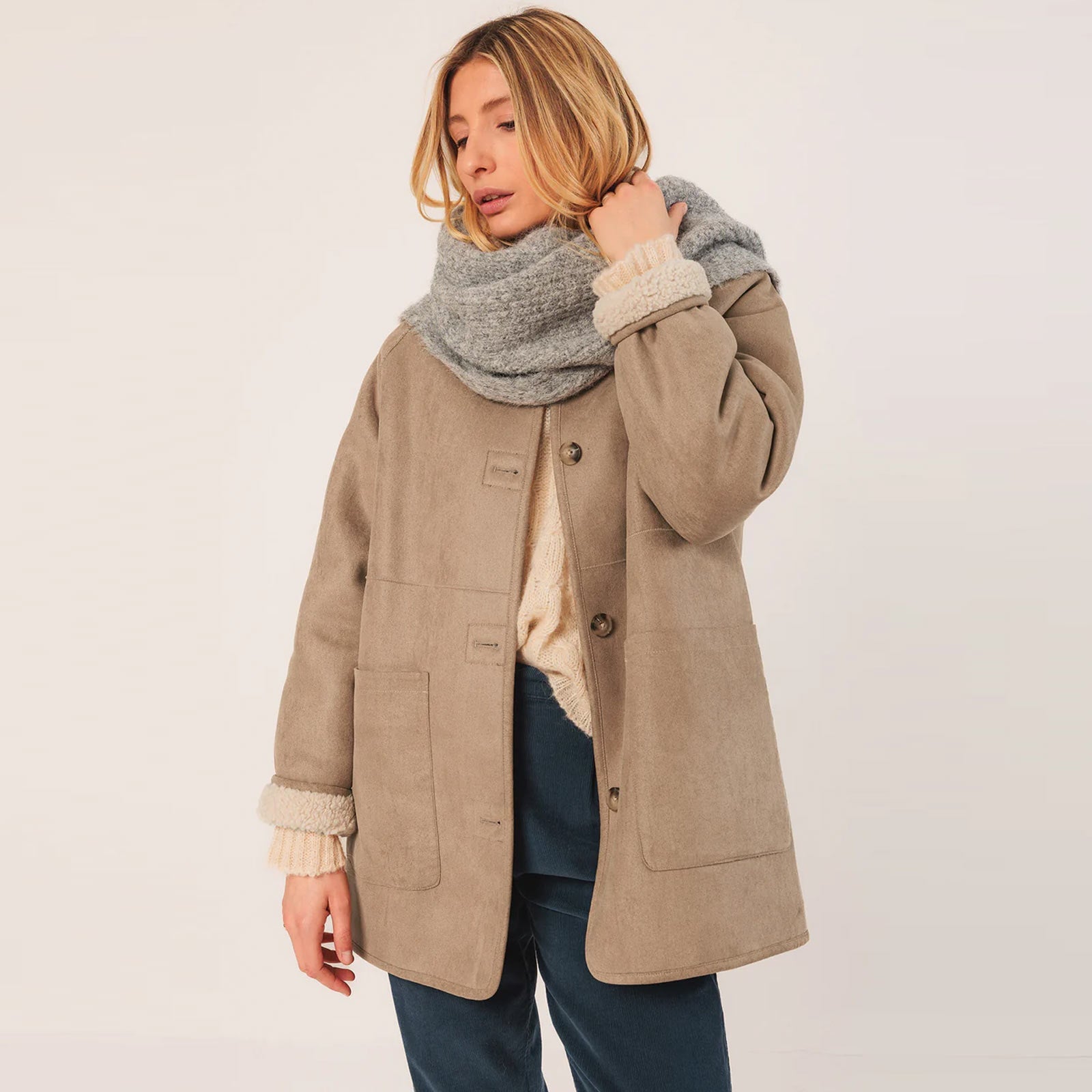 Reversible Teddy Jacket arena INDI&COLD