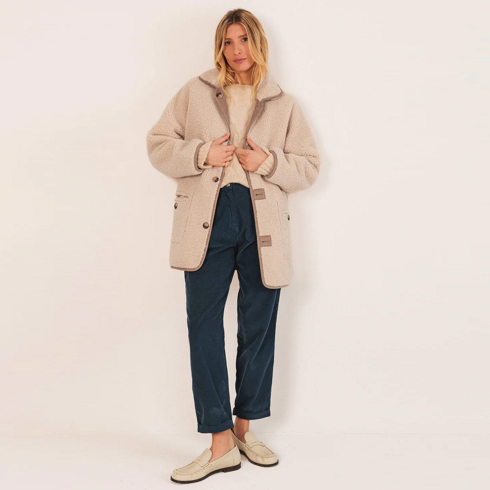 Reversible Teddy Jacket arena INDI&COLD