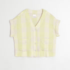 Short Sleeve Viscose Blouse wasabi INDI&COLD