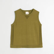 Soft Cotton Vest khaki INDI&COLD