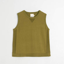 Soft Cotton Vest khaki INDI&COLD