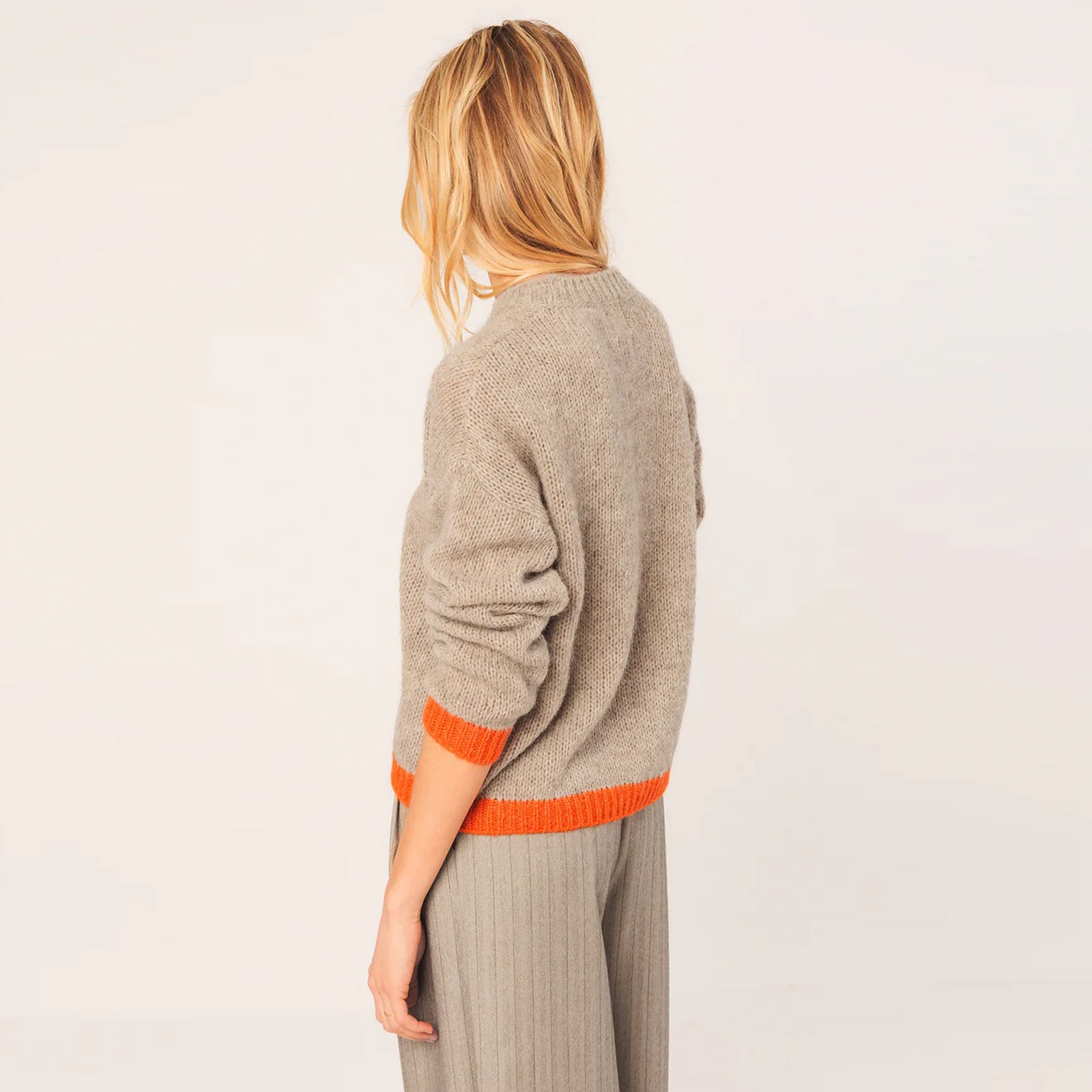 Soft Knit Jumper beige INDI&COLD