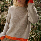 Soft Knit Jumper beige INDI&COLD