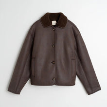 Teddy Blouson Jacket chocolate INDI&COLD