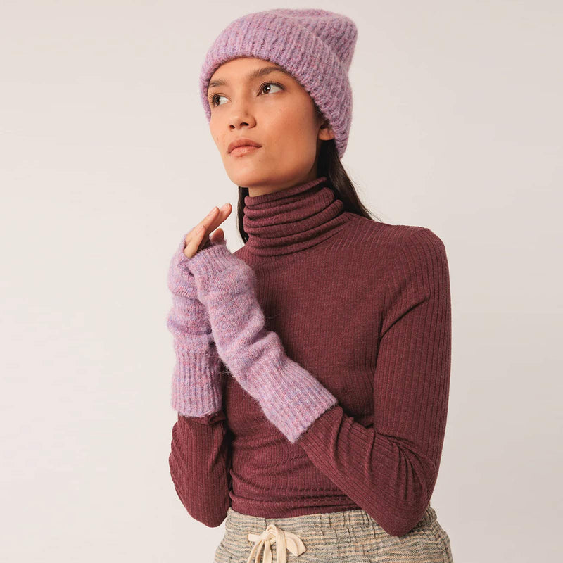 Turtle Neck Longsleeve berenjena INDI&COLD