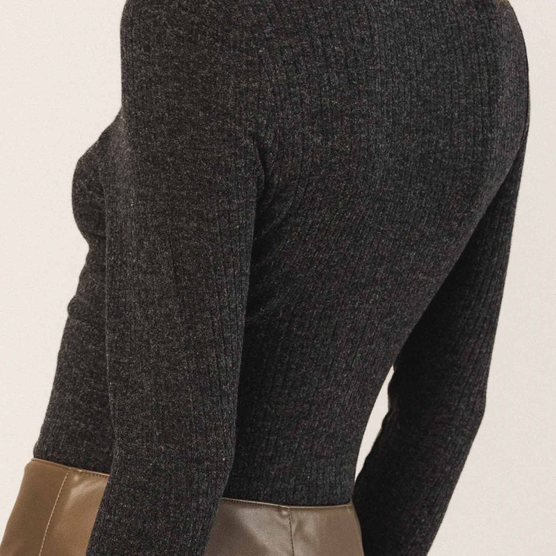 Turtle Neck Longsleeve marengo INDI&COLD