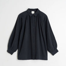 Uni Cotton Blouse navy INDI&COLD