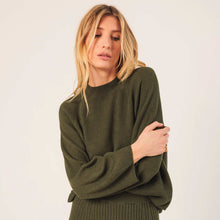 Wool Knit Jumper khaki INDI&COLD