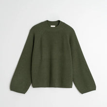 Wool Knit Jumper khaki INDI&COLD