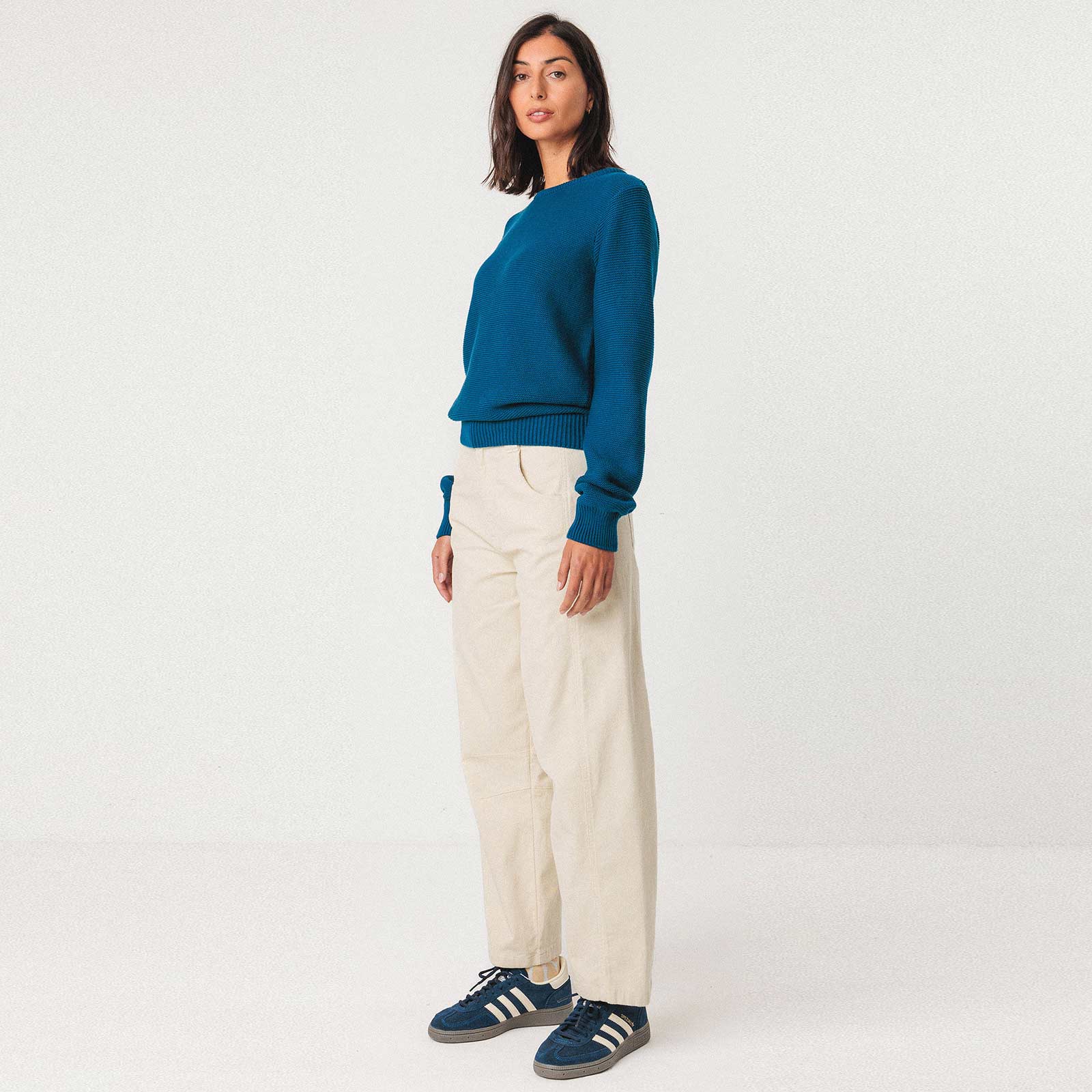 Iradi Sweater oxford blue SKFK