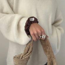 Everyday Scrunchie chocolate brown Jona the label