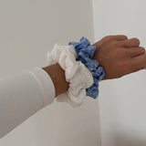 Everyday Scrunchie white musselin