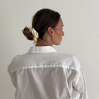 Everyday Scrunchie yellow pointelle Jona the label