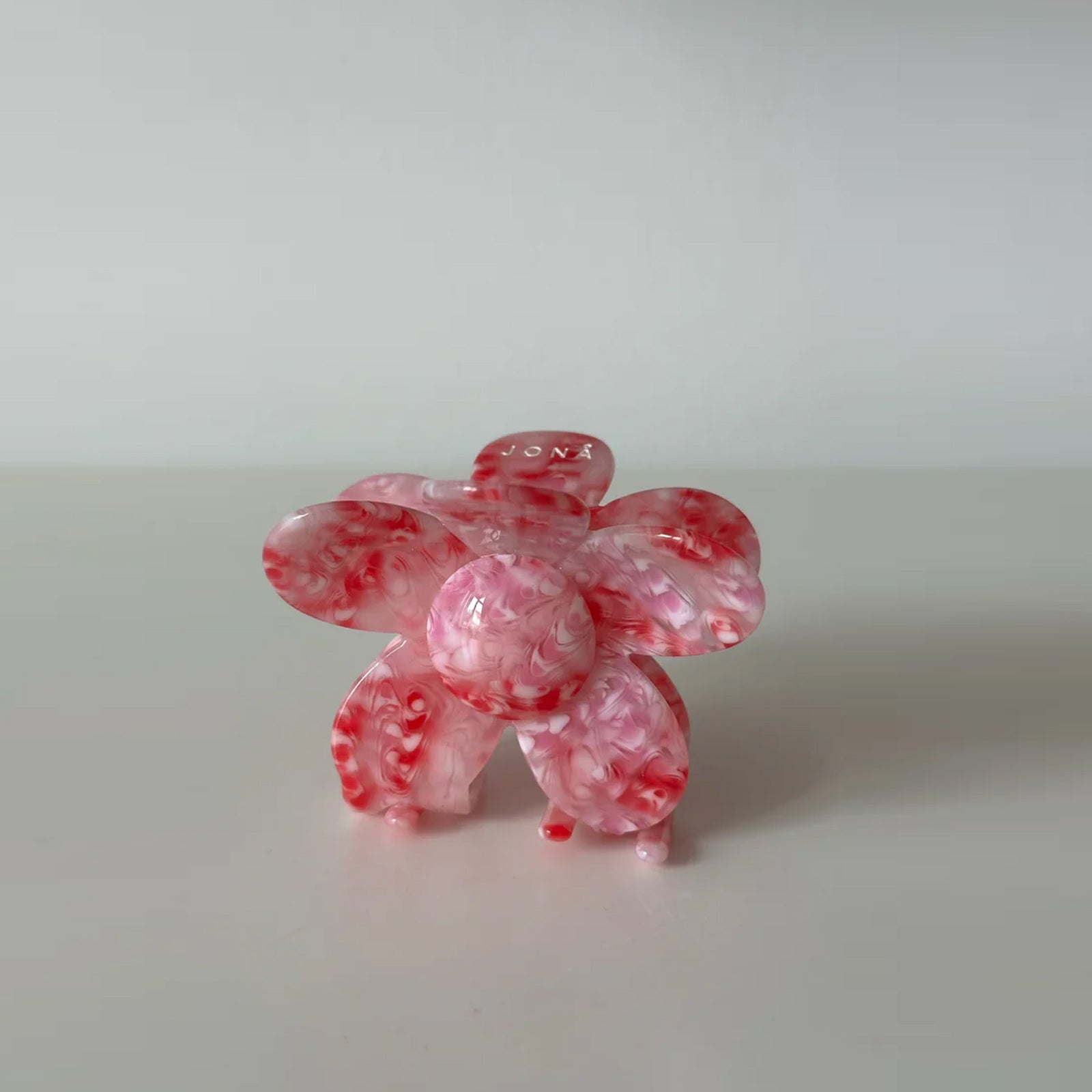 Flower Clip swirly pink Jona the label
