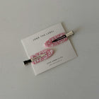 GRWM Clips blush dots