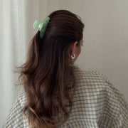 Line Clip apple green