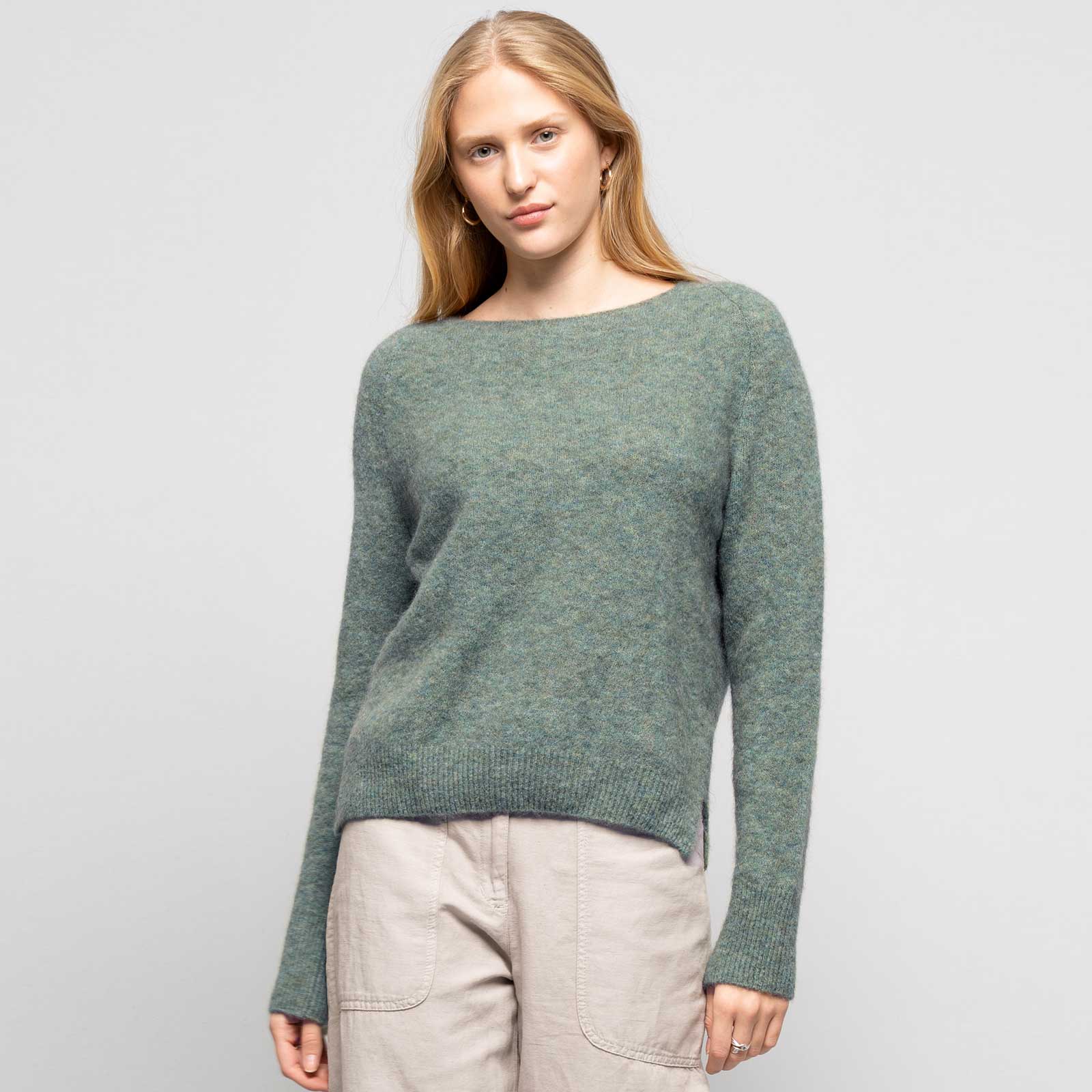 Alicia Mohair Jumper misty green