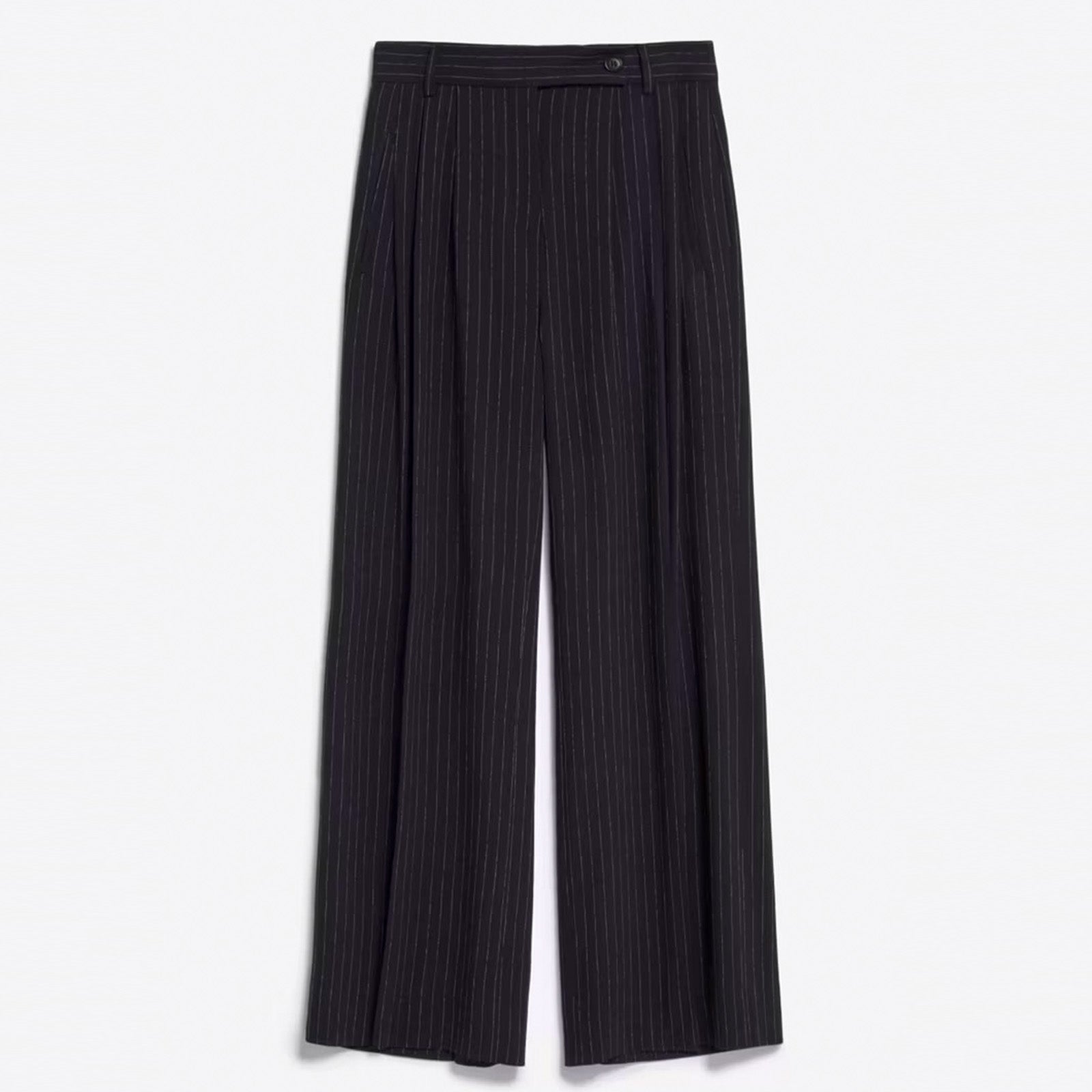 Kaayua Pinstripe Pants night sky-white