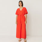 Kaie Jumpsuit tile red