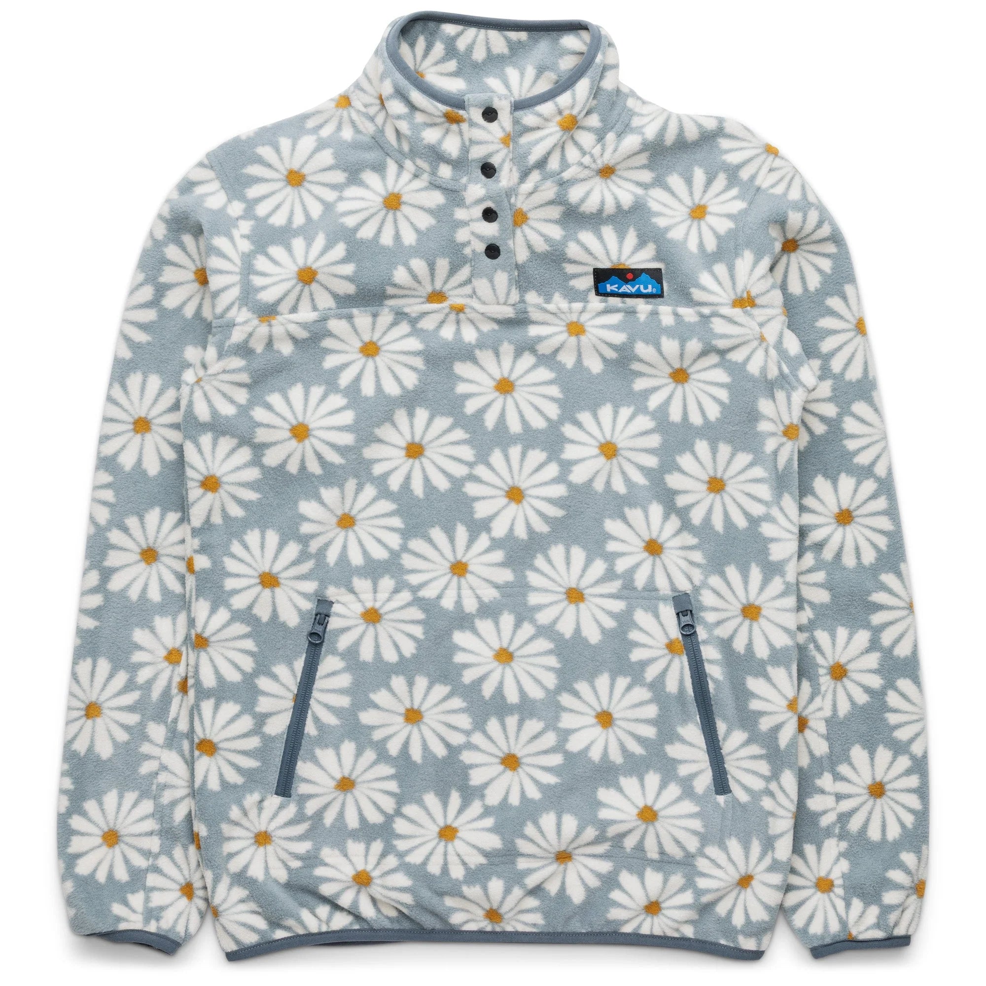 Cavanaugh Fleece Jumper sky daisy Kavu