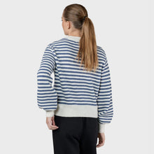 Gunilla Knit Jumper cream/surf blue Klitmøller Collective