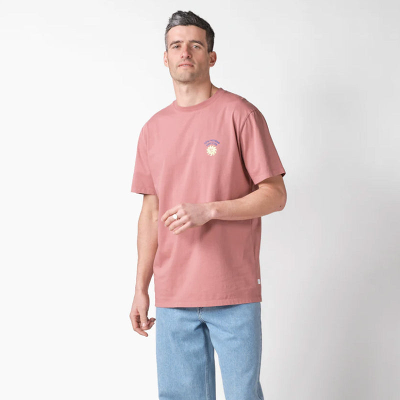 Rainer Tee OCS faded rose Klitmøller Collective