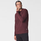 Aage Knit Jumper burgundy