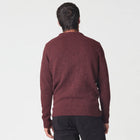 Aage Knit Jumper burgundy