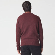Aage Knit Jumper burgundy
