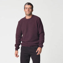 Frede Knit Jumper burgundy