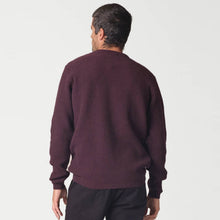 Frede Knit Jumper burgundy