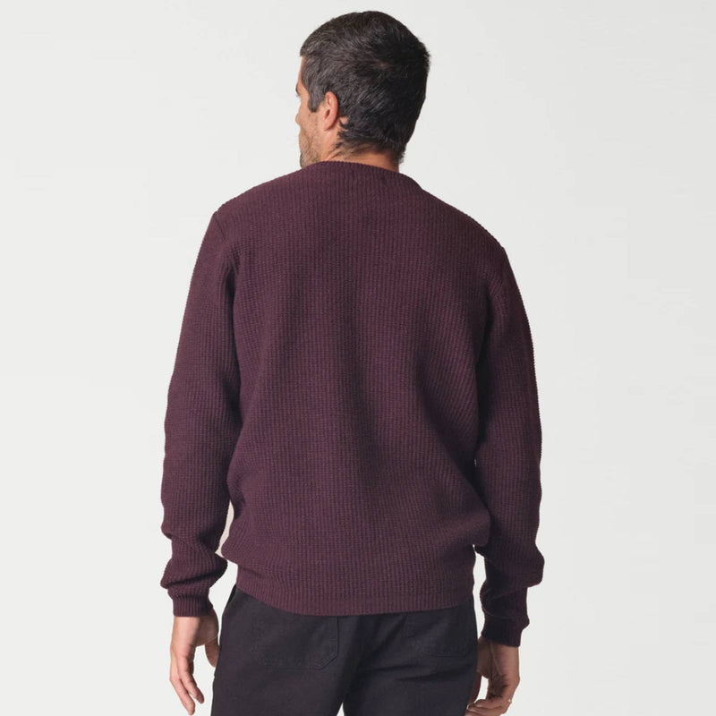 Frede Knit Jumper burgundy