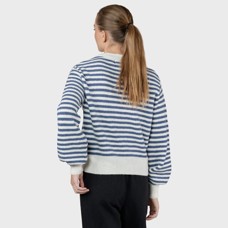 Gunilla Knit Jumper cream/ocean Klitmøller Collective