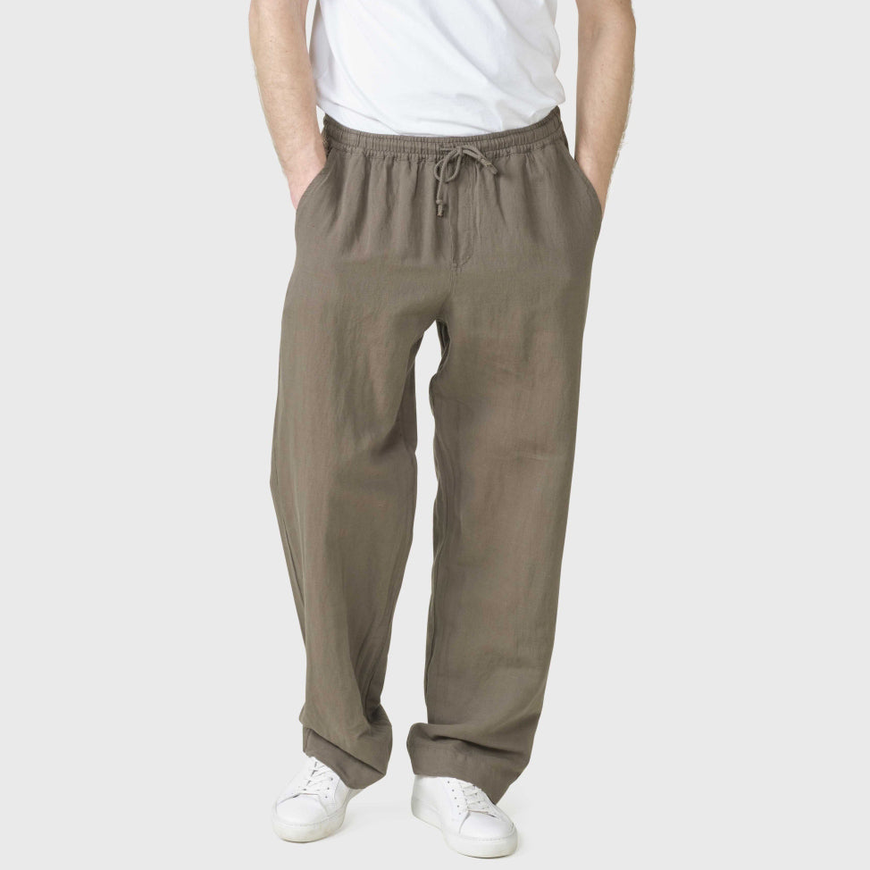 Jens Linen Pants taupe Klitmøller Collective