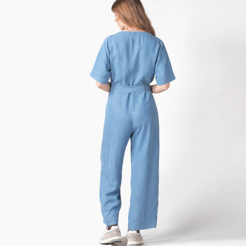 Marna Jumpsuit light blue chambrey Klitmøller Collective