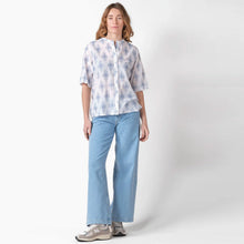 Mimi SS Shirt white/surf blue Klitmøller Collective