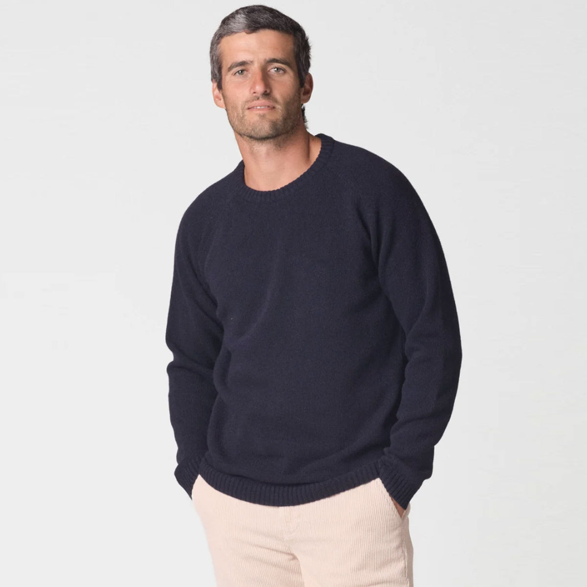 Ole Knit Jumper navy