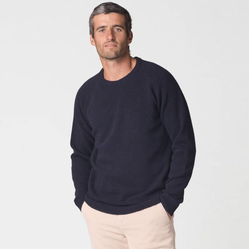 Ole Knit Jumper navy