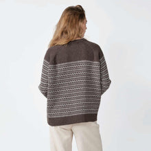 Sienna Knit Jumper taupe/cream