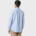 Simon Shirt blue melange Klitmøller Collective