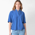 Solrun Shirt surf blue Klitmøller Collective