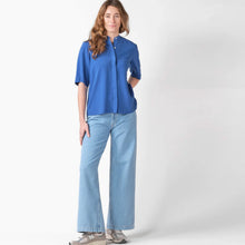 Solrun Shirt surf blue Klitmøller Collective