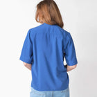 Solrun Shirt surf blue Klitmøller Collective