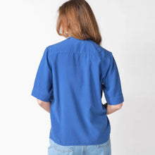 Solrun Shirt surf blue Klitmøller Collective